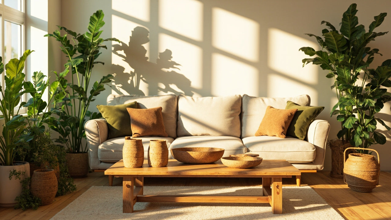 Eco-friendly home and garden products made of natural cork and sustainable wood